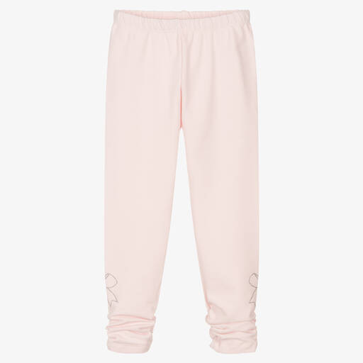 Lapin House-Розовые хлопковые легинсы для девочек | Childrensalon Outlet