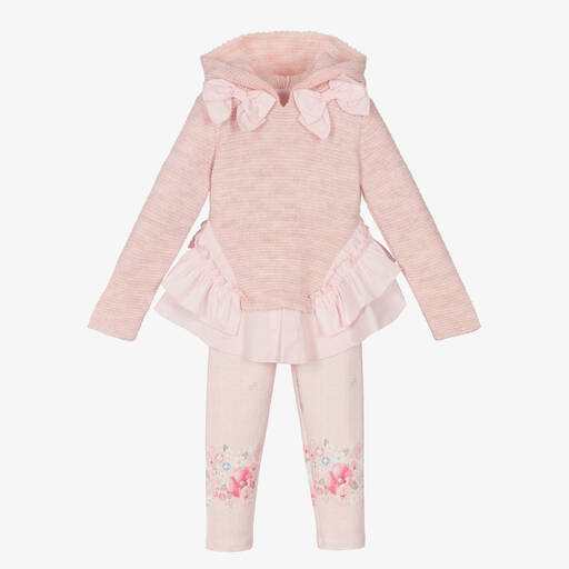 Lapin House-Girls Pink Leggings Set | Childrensalon Outlet