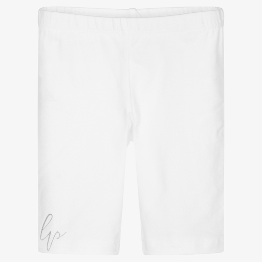 Lapin House-Girls Short White Leggings | Childrensalon Outlet