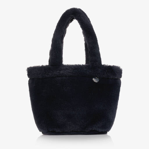 Lapin House-Navy Blue Plush Handbag (23cm) | Childrensalon Outlet