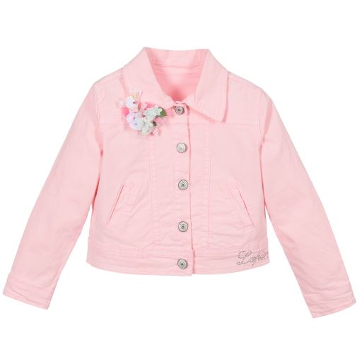 Lapin House-Pink Cotton Jacket | Childrensalon Outlet