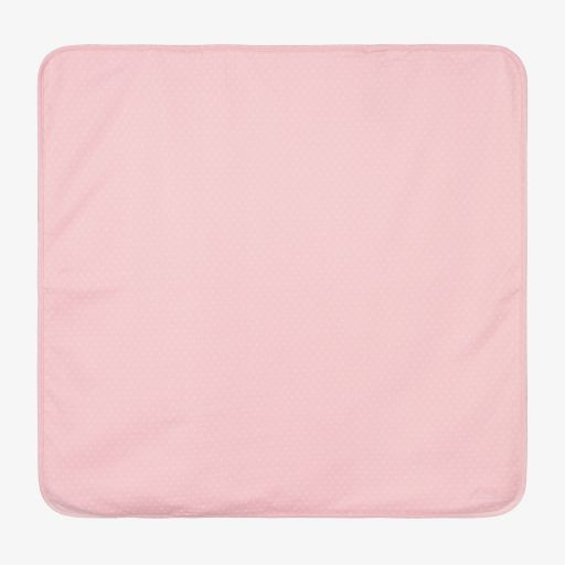 Laranjinha-Baby Girls Pink Blanket (85cm) | Childrensalon Outlet