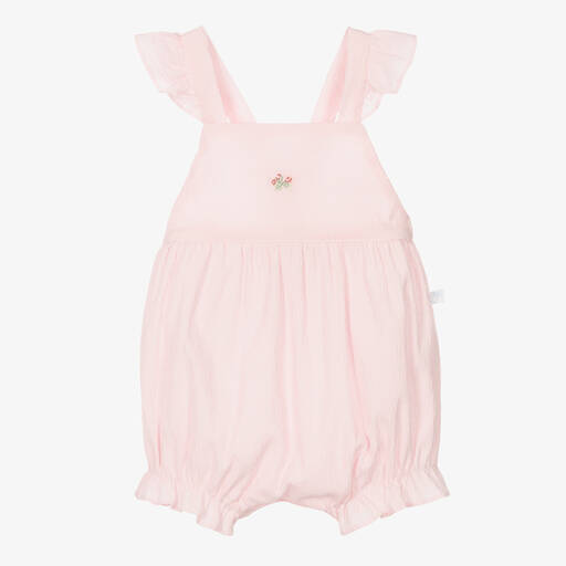 Laranjinha-Rosa Seersucker-Spieler für Babys | Childrensalon Outlet