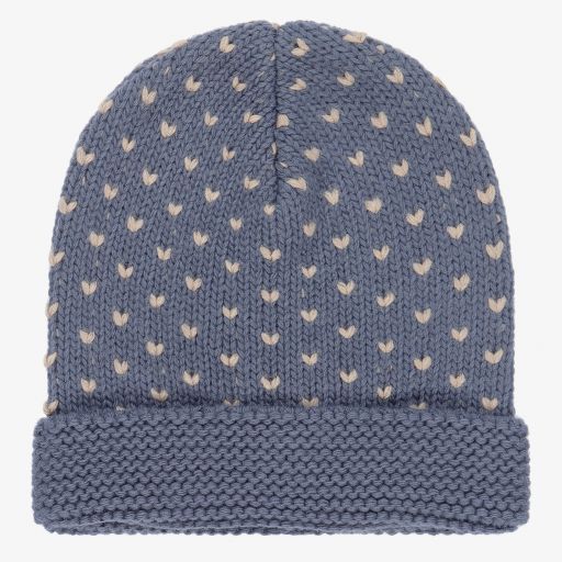 Laranjinha-Blue Knitted Hat | Childrensalon Outlet
