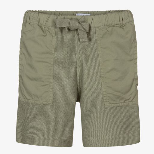 Laranjinha-Зеленые хлопковые шорты для мальчиков | Childrensalon Outlet