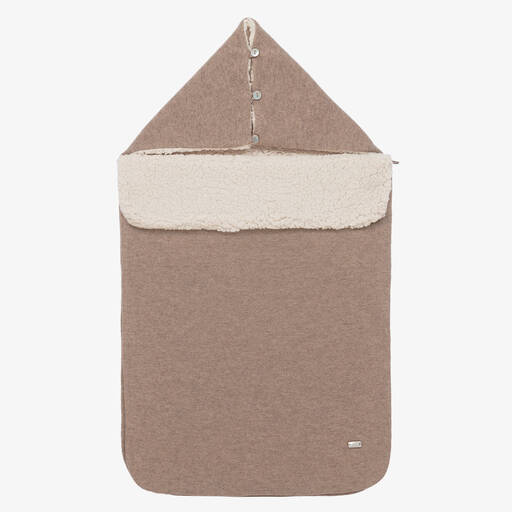 Laranjinha-Бежевый шерстяной конверт (75см) | Childrensalon Outlet
