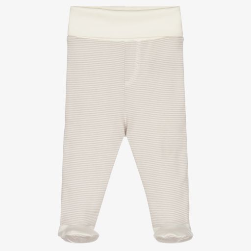 Laranjinha-Grey Stripe Baby Trousers | Childrensalon Outlet