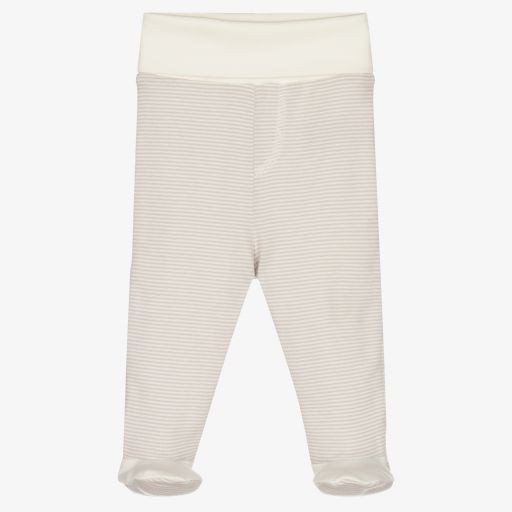 Laranjinha-Grey Stripe Baby Trousers | Childrensalon Outlet