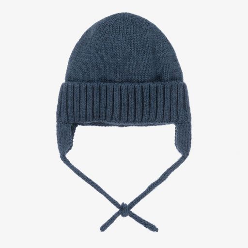 Laranjinha-Navy Blue Knit Hat | Childrensalon Outlet
