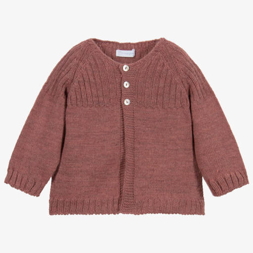 Laranjinha-Розовый вязаный кардиган для малышей | Childrensalon Outlet