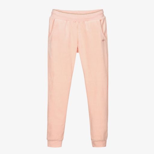 Le Chic-Розовые велюровые джоггеры для девочек | Childrensalon Outlet