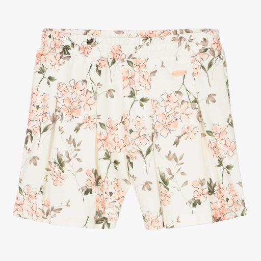 Le Chic-Girls White & Pink Short | Childrensalon Outlet