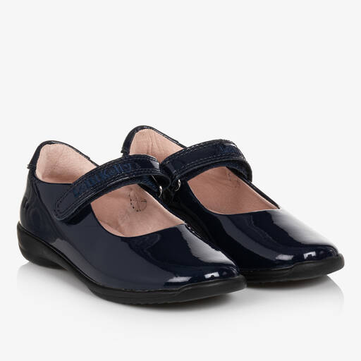 Lelli Kelly-Girls Navy Blue Patent Leather Shoes | Childrensalon Outlet