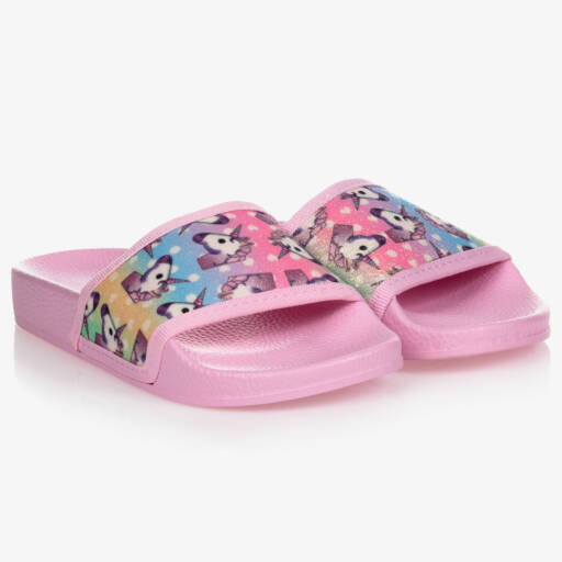 Lelli Kelly-Pink Unicorn Sliders | Childrensalon Outlet