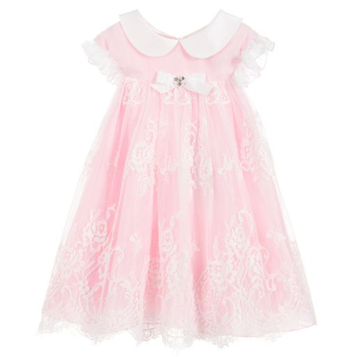 Lesy-Luxury Pink Gown | Childrensalon Outlet