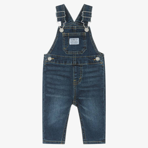 Levi's-Blaue Jeans-Latzhose für Babys | Childrensalon Outlet