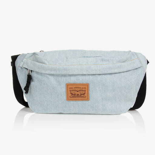 Levi's-Blue Denim Belt Bag (33cm)  | Childrensalon Outlet