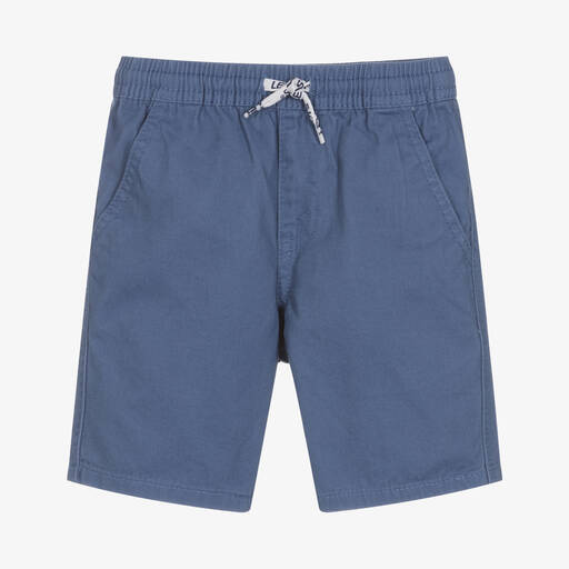 Levi's-شورت قطن دنيم لون كحلي للأولاد | Childrensalon Outlet