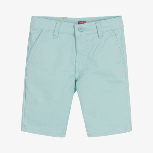 Levi's-Blaue gerade Baumwoll-Chino-Shorts | Childrensalon Outlet