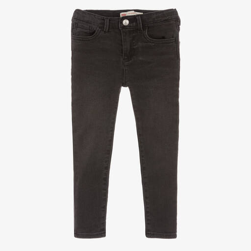 Levi's-Girls Black Skinny 710™ Jeans | Childrensalon Outlet