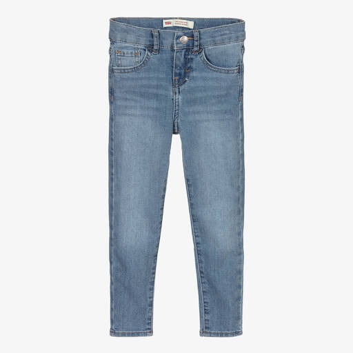 Levi's-Girls Blue 720 Super Skinny Jeans | Childrensalon Outlet