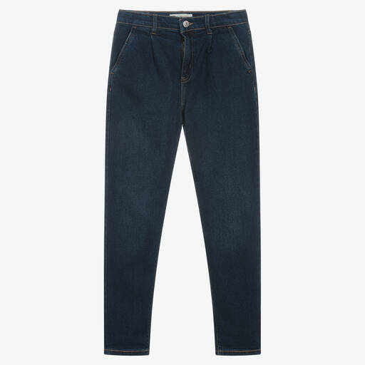 Levi's-Girls Blue High Loose Jeans | Childrensalon Outlet