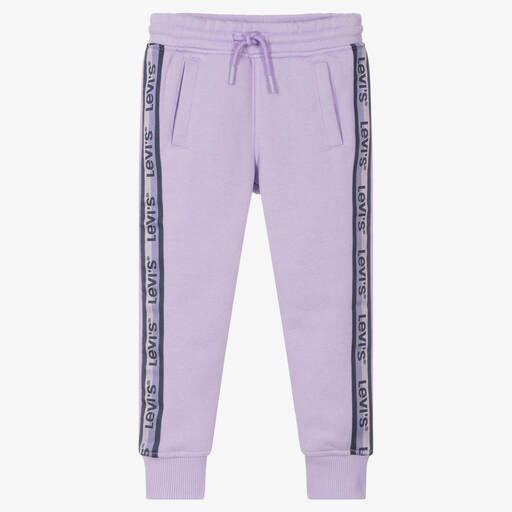 Levi's-Fliederfarbene Baumwoll-Jogginghose | Childrensalon Outlet