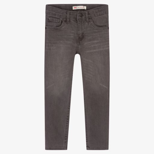 Levi's-Grey 512 Slim Taper Jeans | Childrensalon Outlet