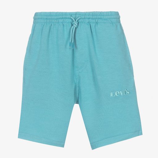 Levi's-Light Blue Jersey Shorts | Childrensalon Outlet