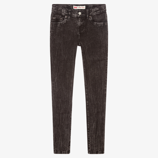 Levi's-Teen Black Skinny Taper Jeans | Childrensalon Outlet