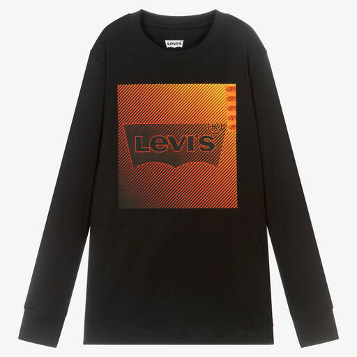 Levi's-Черный топ для мальчиков-подростков | Childrensalon Outlet