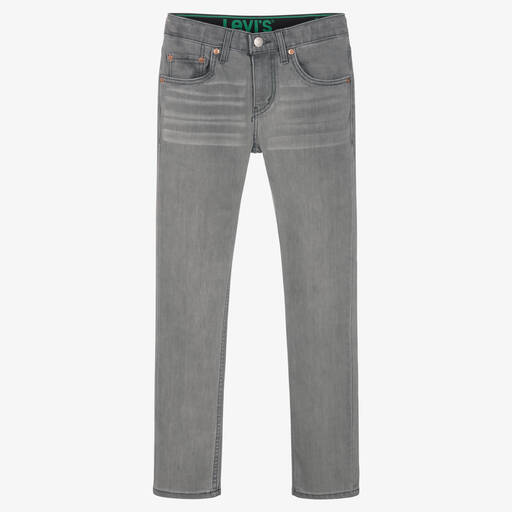 Levi's-Teen Boys Grey 510 Skinny Denim Jeans | Childrensalon Outlet