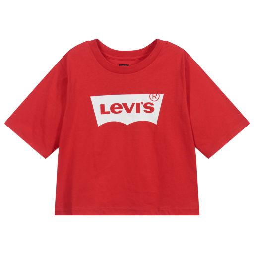 Levi's-Teen Cropped Batwing T-Shirt | Childrensalon Outlet