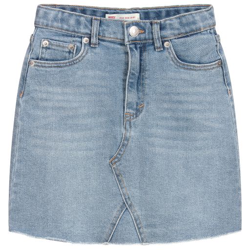 Levi's-Jupe bleue en denim Ado fille | Childrensalon Outlet