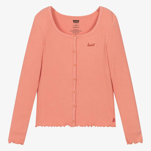 Levi's-Oranges Viskose-Jersey-Rippoberteil | Childrensalon Outlet