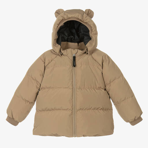 Liewood-Beige Down Puffer Jacket | Childrensalon Outlet