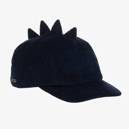 Liewood-Boys Blue Cotton Corduroy Cap | Childrensalon Outlet