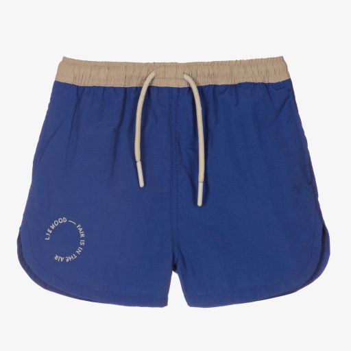 Liewood-Boys Blue Swim Shorts (UPF50+) | Childrensalon Outlet