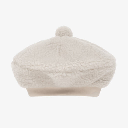 Liewood-Girls Cream Sherpa Fleece Cap | Childrensalon Outlet