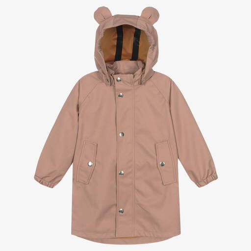 Liewood-Girls Pink Waterproof Coat | Childrensalon Outlet