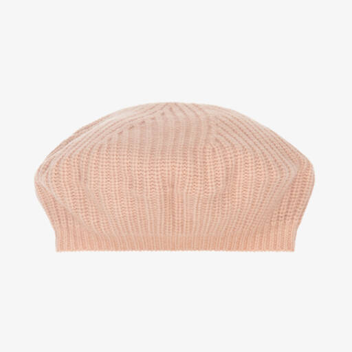 Liewood-Girls Pink Wool Knit Beret | Childrensalon Outlet