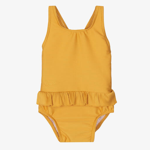 Liewood-Girls Yellow Swimsuit | Childrensalon Outlet