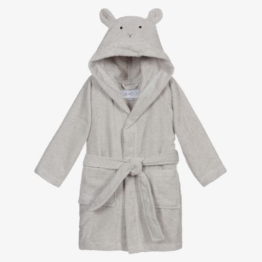 Liewood-Серый махровый халат «Кролик» | Childrensalon Outlet
