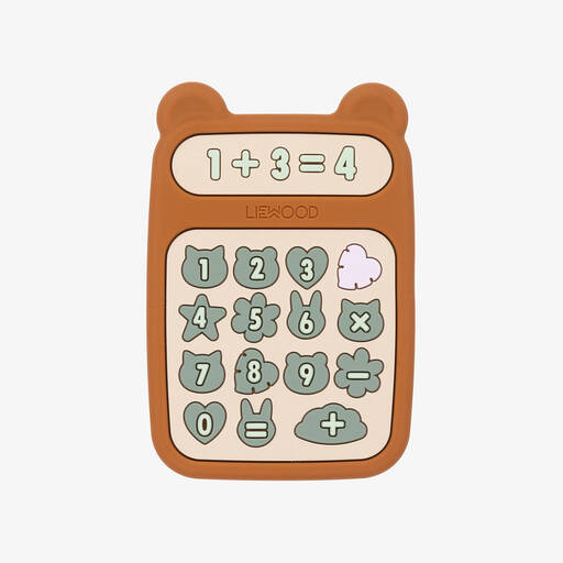 Liewood-Silicone Calculator Teether (11cm) | Childrensalon Outlet