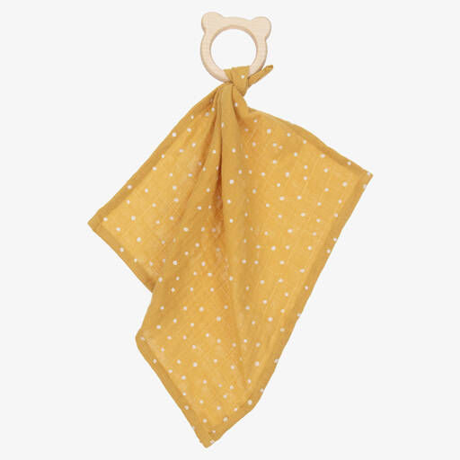 Liewood-Yellow Doudou & Teether (30cm) | Childrensalon Outlet