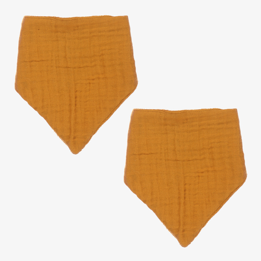 Liewood-Желтые слюнявчики из органической ткани (2 шт.) | Childrensalon Outlet