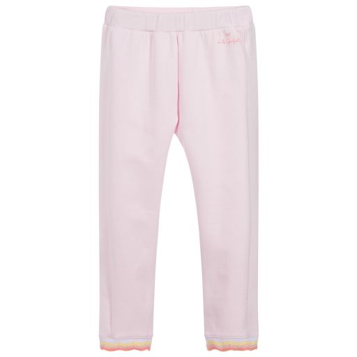 Lili Gaufrette-Girls Pink Joggers | Childrensalon Outlet