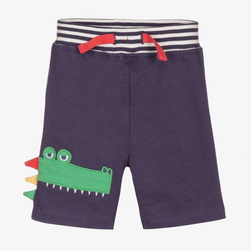 Lilly and Sid-Baby Boys Organic Cotton Shorts | Childrensalon Outlet
