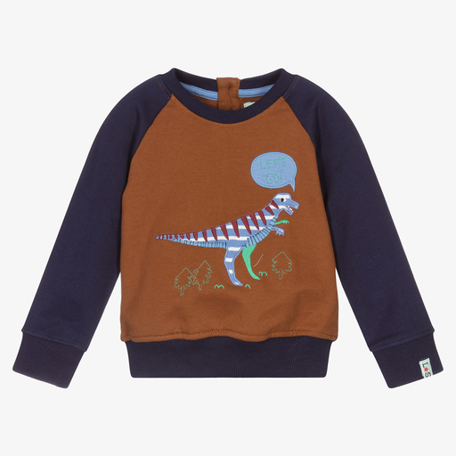 Lilly and Sid-Organic Cotton Baby Sweatshirt | Childrensalon Outlet