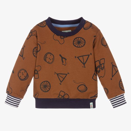 Lilly and Sid-Organic Cotton Baby Sweatshirt | Childrensalon Outlet